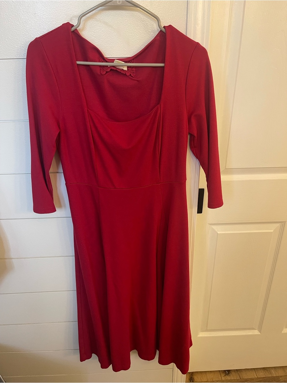 Anthropologie maeve Red Women's Fit-and-Flare Dress